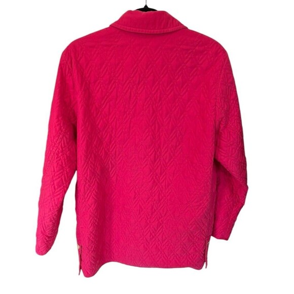 Vintage Escada Sport Quilted Jacket Pink Size Small Luxury‎ Buttons - Picture 3 of 4